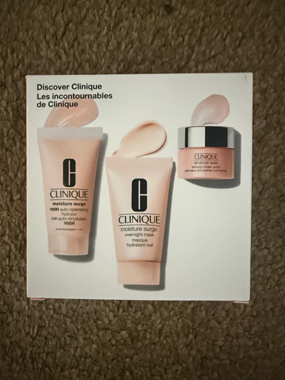 Clinique moisturizing set